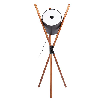 Торшер на треноге Loft It Bobbin 10245F Black 40Вт E27