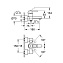 Смеситель для ванны GROHE Quadra 32638KS0 чёрный матовый