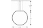 Светильник подвесной M3Light SPHERE_P 11122010 20Вт E27
