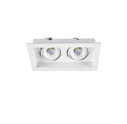 Светильник точечный встраиваемый Lucia Tucci PIXEL 112.2-7W*2-WT 14Вт LED
