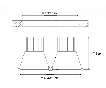 Светильник точечный встраиваемый KINK Light Точка 2132 10Вт LED