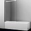 Стеклянная шторка на ванну WASSERKRAFT Main 41S02-80 140х80см