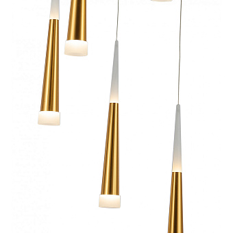 Люстра каскадная KINK Light Рэй 6114-5A,33 35Вт 5 лампочек LED