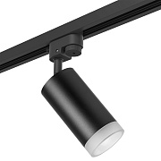 Трековый светильник Lightstar Rullo R1T43730 50Вт GU10 матовый чёрный для однофазного трека