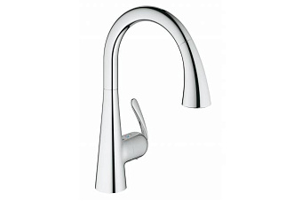 Смеситель для кухни GROHE Zedra 32294001 выдвижной излив хром