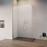 Душевая перегородка ESSENZA PRO 8 Walk-in 90*200 см 1012090-09-01 золото/прозрачное RADAWAY