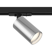 Трековый светильник Maytoni Focus S TR020-1-U-GU10-BS 10Вт GU10 серебро для однофазного трека