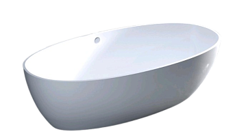 Ванна каменная SALINI ALDA 178х96см S-Stone (Solix) матовая