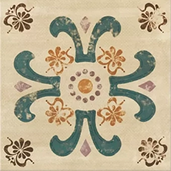 Напольная плитка MAINZU Verona PT02406 Decor Pav. 20х20см 1кв.м. неполированная