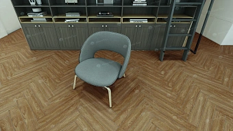 Ламинат Alpine Floor HERRINGBONE 12 Венето LF105-10 600х101х12мм 34 класс 1,32кв.м