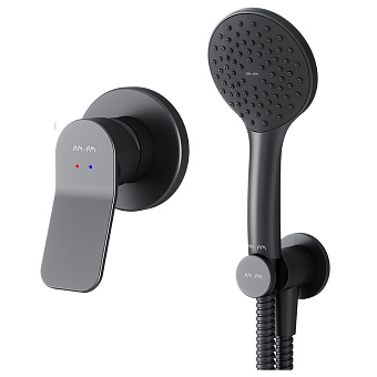Душевой комплект AM-PM X-Joy FB85A2H002 чёрный
