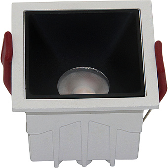 Светильник точечный встраиваемый Maytoni Alfa LED DL043-01-10W3K-D-SQ-WB 10Вт LED