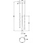 Светильник подвесной Maytoni Cascade MOD132PL-L36BSK1 57Вт LED