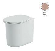 Унитаз приставной ArtCeram Chic CHV002 61 00 безободковый