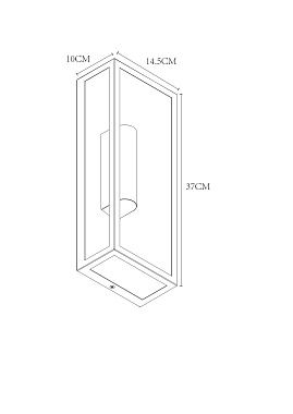 Светильник фасадный Arte Lamp BELFAST A4569AL-2BK 60Вт IP44 E27 чёрный