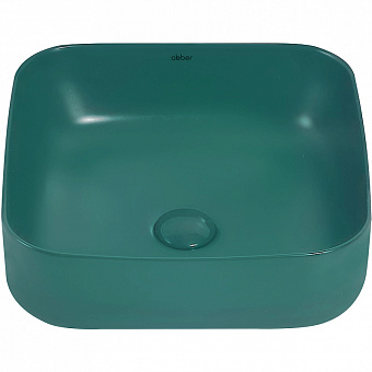 Раковина накладная Abber RECHTECK AC2211MBG 38,5х38,5см