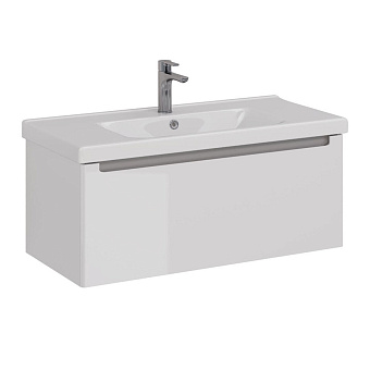 Тумба под раковину подвесная LEMARK Buno mini LM05BM100T 45х95,8х39,2см