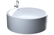 Ванна каменная SALINI ISOLA 101111G 200х200см отдельностоящая