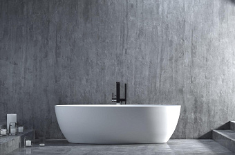 Ванна каменная SALINI ALDA 178х96см S-Stone (Solix) матовая