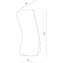 Светильник фасадный Arte Lamp SCORCIO A8053AL-1WH 6Вт IP20 LED белый
