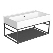 Консоль под раковину SIMAS Agile AGSS81 чёрный матовый
