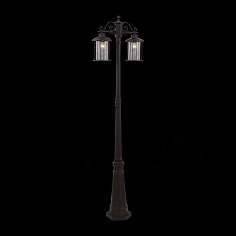 Светильник ландшафтный ST Luce LASTERO SL080.425.02 200Вт IP20 E27 тёмный кофе