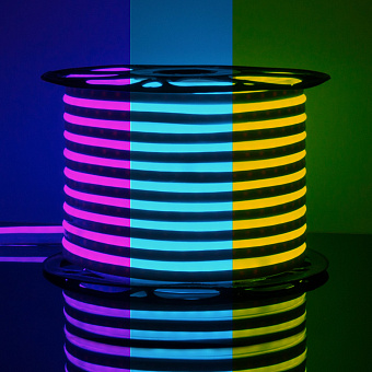 Светодиодная лента Elektrostandard LS001 220V RGB 10Вт/м 50000мм IP67 RGB свет