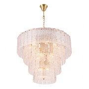 Люстра подвесная CRYSTAL LUX RICARDO RICARDO SP14 BRASS 840Вт 14 лампочек E14