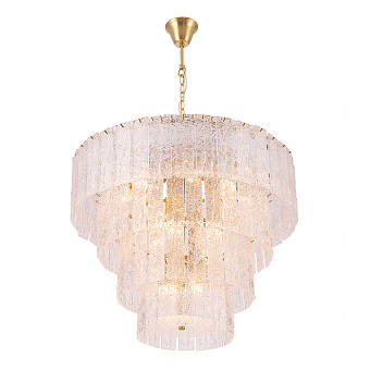 Люстра подвесная CRYSTAL LUX RICARDO RICARDO SP14 BRASS 840Вт 14 лампочек E14