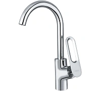 Смеситель для кухни Maxonor MN4079 поворотный излив хром