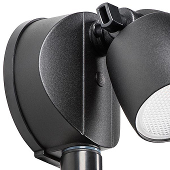 Светильник фасадный Lightstar Diva 374337 10Вт IP54 LED чёрный