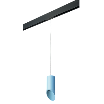 Трековый светильник Lightstar Rullo PRORP43535 50Вт GU10 голубой для однофазного трека