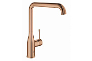 Смеситель для кухни GROHE Essence New 30269DA0 высокий излив бронза