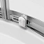 Угловое ограждение AM-PM X-Joy Twin Slide W88E-205-090MT64 195х90см стекло прозрачное