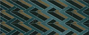 Декор KERAMA MARAZZI Алькала MLD\B97\7200 чёрный 50х20см 1,2кв.м.