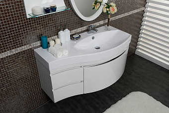Тумба с раковиной AQUANET Опера 212992 42,7х115х56см
