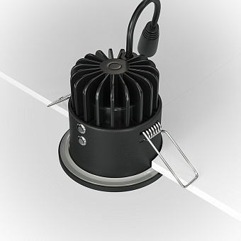 Светильник точечный встраиваемый Maytoni Zoom DL034-01-06W3K-B 6Вт LED