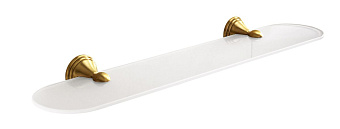 Полка в ванную круглая Gedy Romance 7519/60(44) 1-ярусная 11х60см бронза