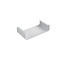 Полка в ванную округлая IDEAL STANDARD TONIC II R4343WG 1-ярусная 44х80см lacquered white glossy