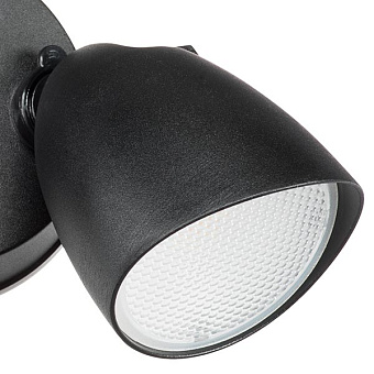 Светильник фасадный Lightstar Diva 374247 10Вт IP54 LED чёрный