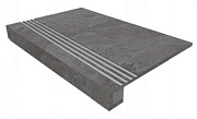 Плитка для ступеней ESTIMA Terra Set/Steptrade/TE03_NS/33x120/S1/Riser/TE03_NS/14,5 Anthracite 120х33смкв.м. неполированная