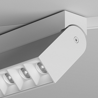 Магнитный трековый светильник Maytoni Points Rot TR077-2-10W3K-W 10Вт LED белый