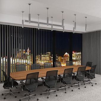 Светильник подвесной Eurosvet Topper DLR023 12W 4200K хром матовый 12Вт LED