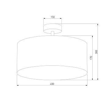 Светильник потолочный TK Lighting Rondo 4243 15Вт E27