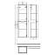 Пенал подвесной IDDIS Cloud CLO40W0i97 30х40х150см белый