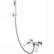 Смеситель для ванны Boheme Qubic 473-CR хром