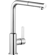 Смеситель для кухни KLUDI L-ine 408510575 выдвижной излив хром
