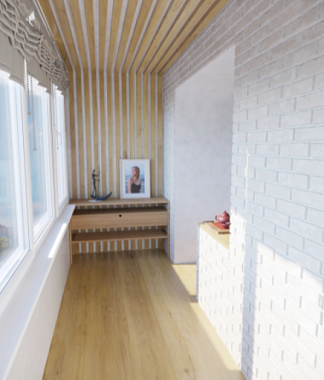 Рейка декоративная Finitura Decor №133 2750х40х22мм 665720