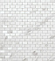 Керамическая мозаика FAP CERAMICHE Roma fMAF Statuario Brick Mosaico 30х30см 0,54кв.м.