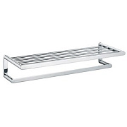 Полка в ванную круглая Keuco Elegance New 11675010000 1-ярусная 23х62см хром